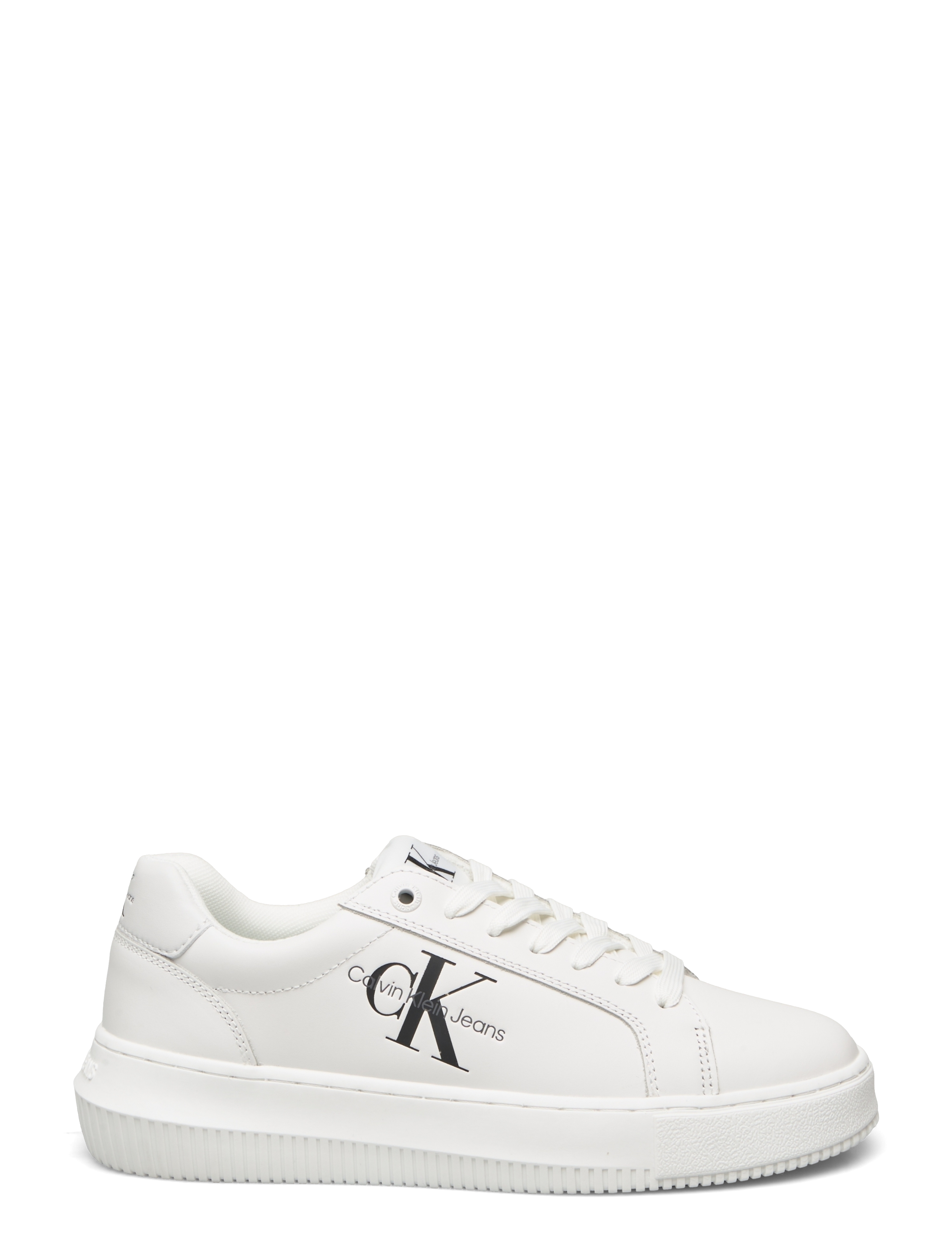 Calvin Klein - CHUNKY CUPSOLE MONO LTH WN - white - 1
