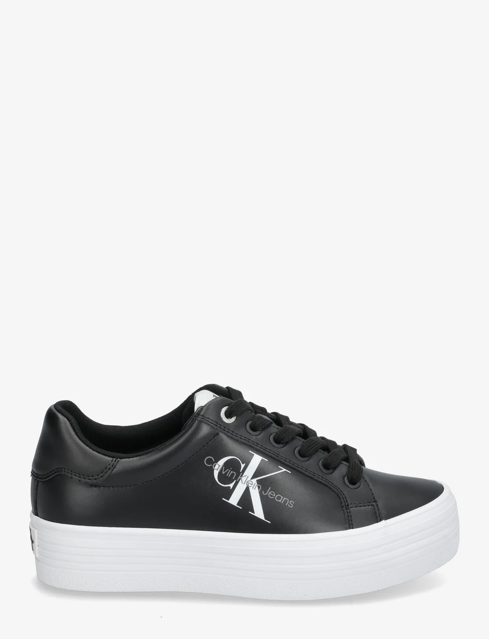 Calvin Klein - VULC FLATFORM LACEUP LOW LTH - konfirmation - black - 1