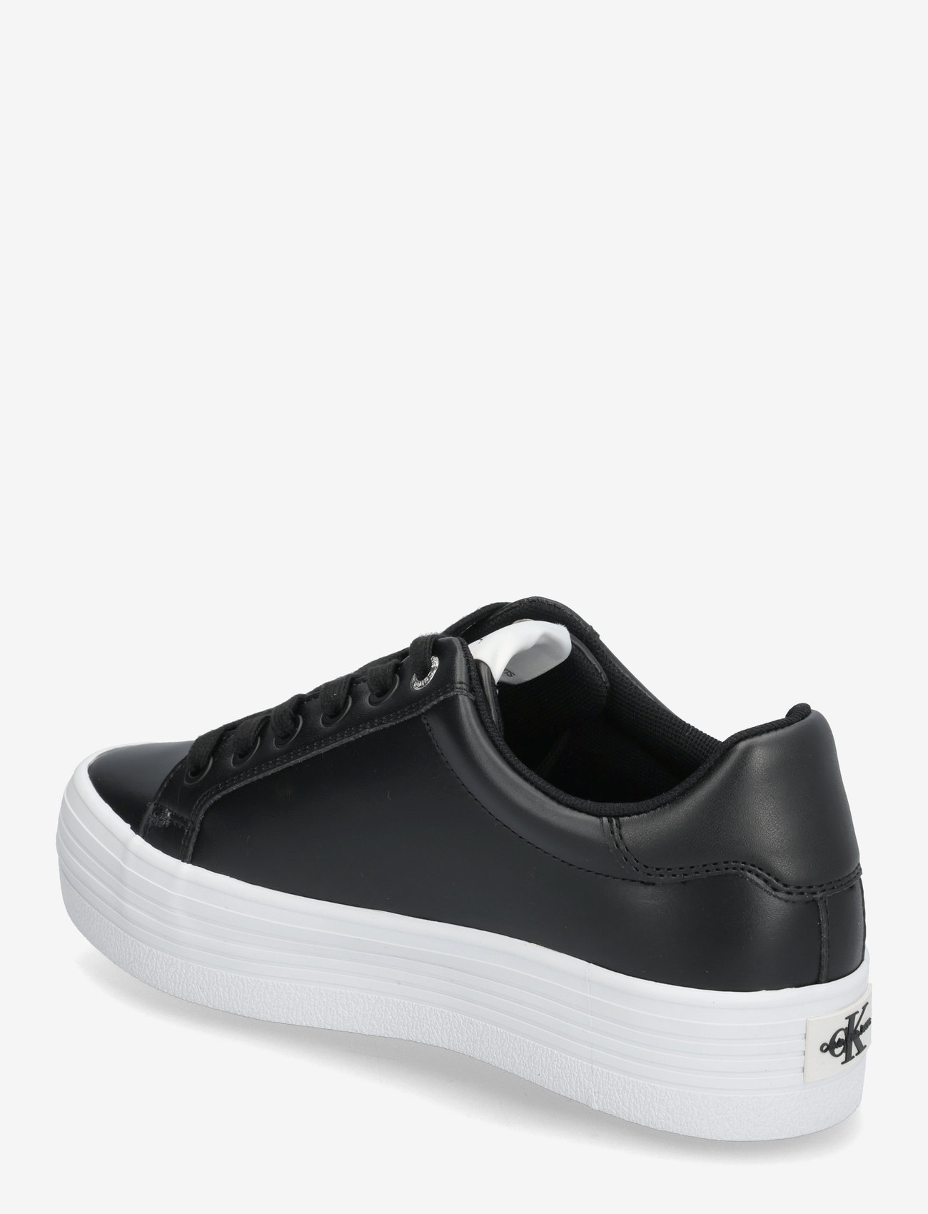 Calvin Klein - VULC FLATFORM LACEUP LOW LTH - konfirmationstøj - black - 2