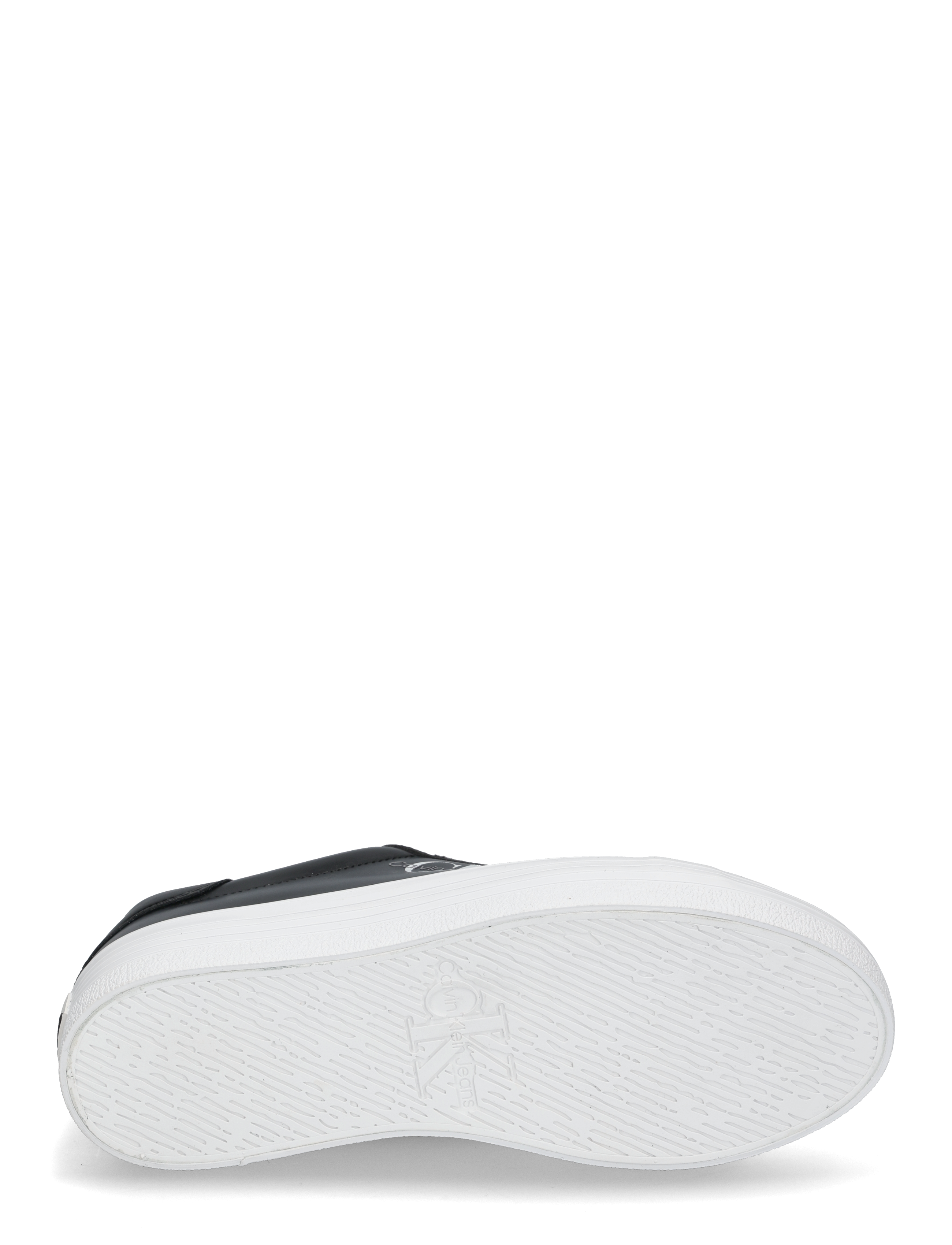 Calvin Klein - VULC FLATFORM LACEUP LOW LTH - konfirmation - black - 4