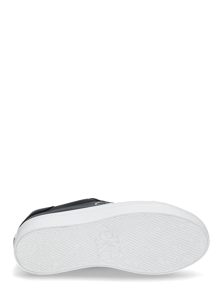 Calvin Klein - VULC FLATFORM LACEUP LOW LTH - konfirmation - black - 4