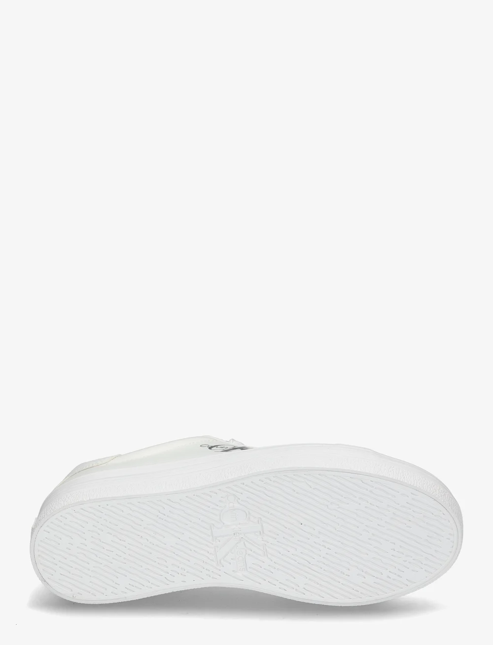 Calvin Klein - VULC FLATFORM LACEUP LOW LTH - konfirmation - bright white - 4