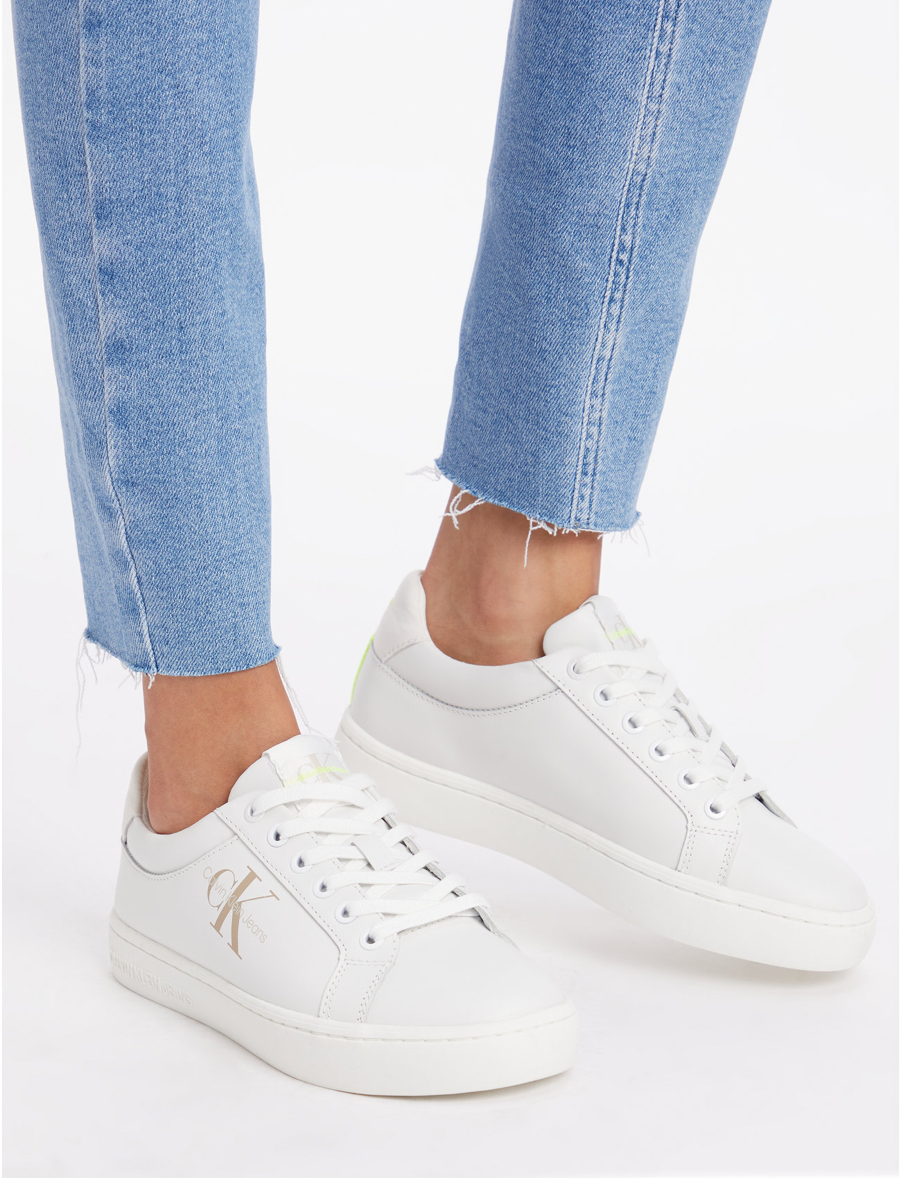 Calvin Klein Classic Cupsole Fluo Contrast Wn - Low top sneakers Calvin Klein Classic Cupsole Fluo Contrast Wn - Low top sneakers
