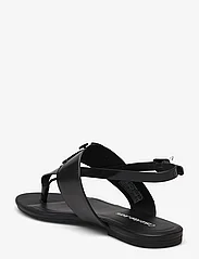 Calvin Klein - FLAT SANDAL TOEPOST HW - matalat sandaalit - black - 2