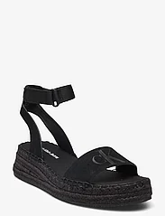 Calvin Klein - SPORTY WEDGE ROPE SU CON - party wear at outlet prices - black - 0