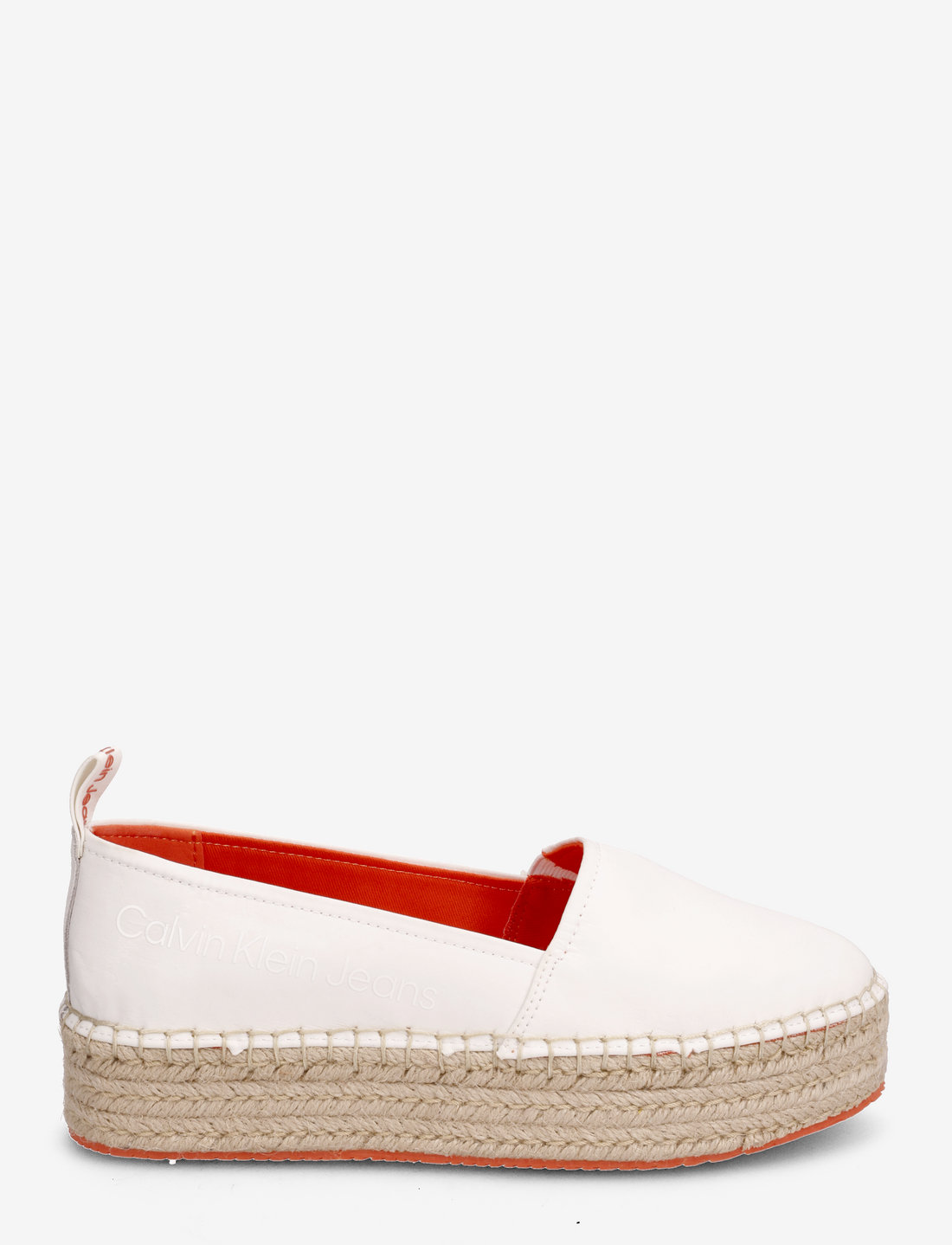 Calvin klein espadrilles white deals