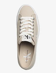 Calvin Klein - VULC FLATFORM ESSENTIAL MONO - low top sneakers - eggshell/bright white - 3