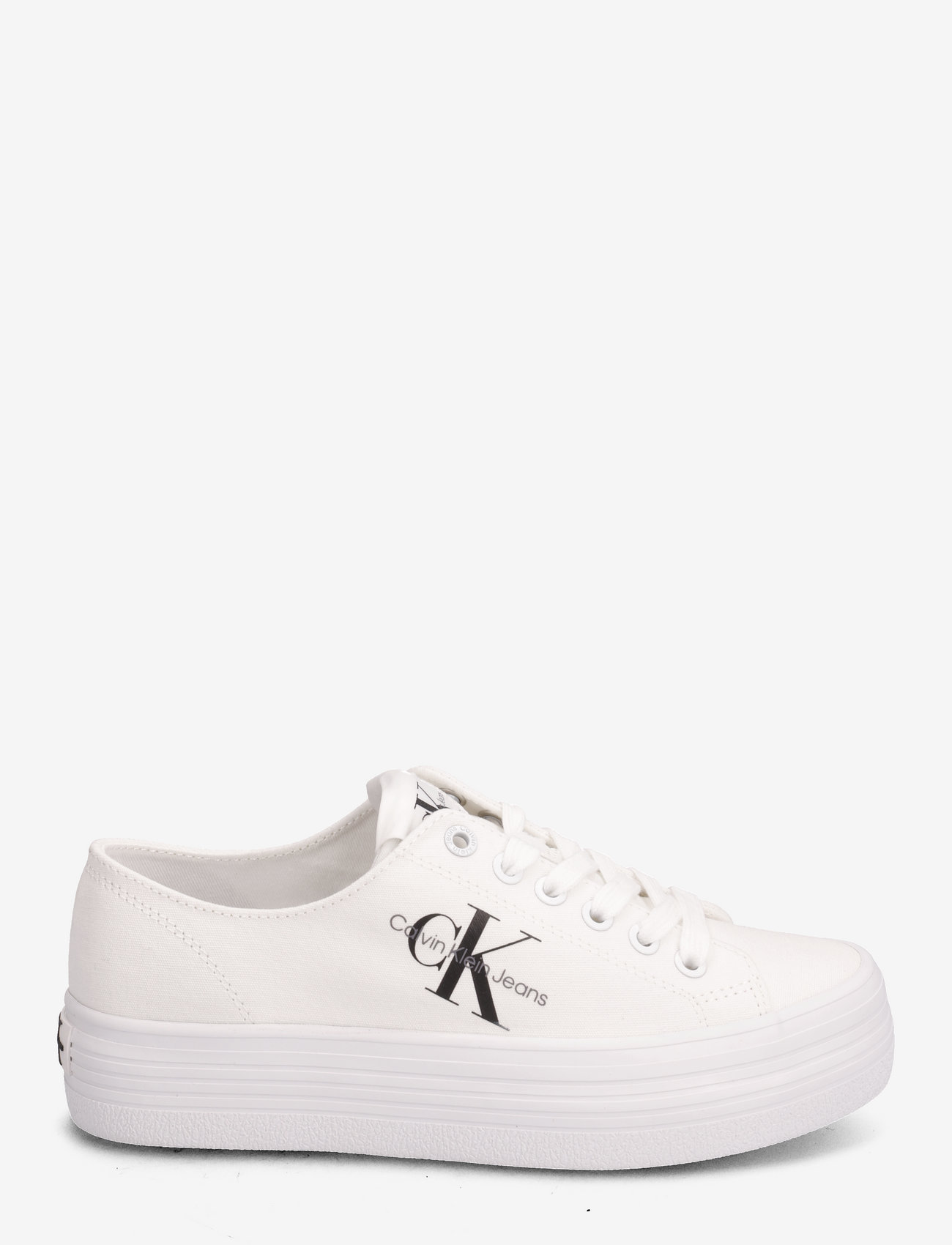 Calvin Klein - VULC FLATFORM ESSENTIAL MONO - lave sneakers - white - 1