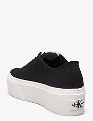 Calvin Klein - FLATFORM+ CUPSOLE LOW TXT - low top sneakers - black - 2