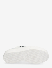 Calvin Klein - FLATFORM+ CUPSOLE LOW TXT - sporta apavi - white - 4