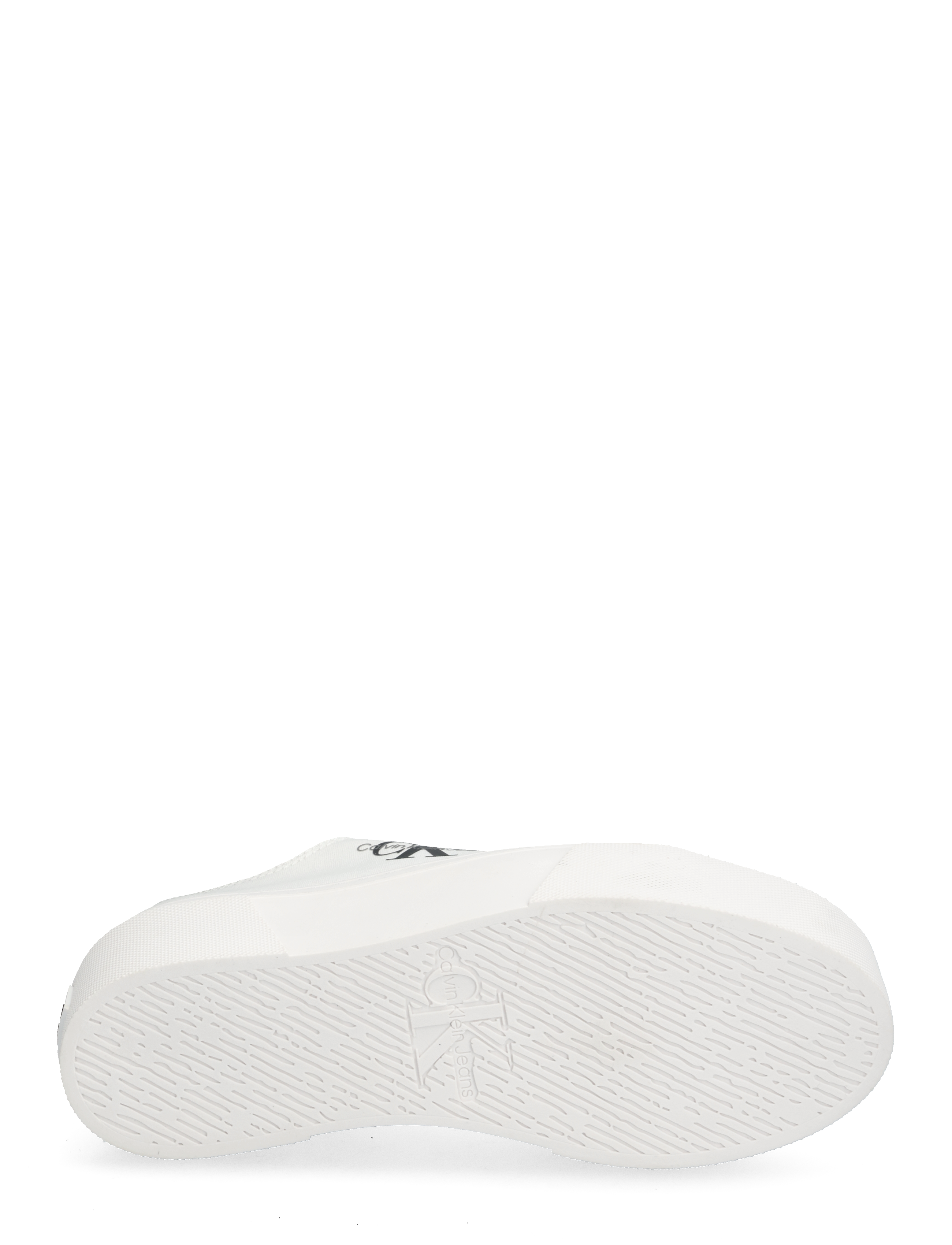 Calvin Klein - FLATFORM+ CUPSOLE LOW TXT - confirmation - white - 4