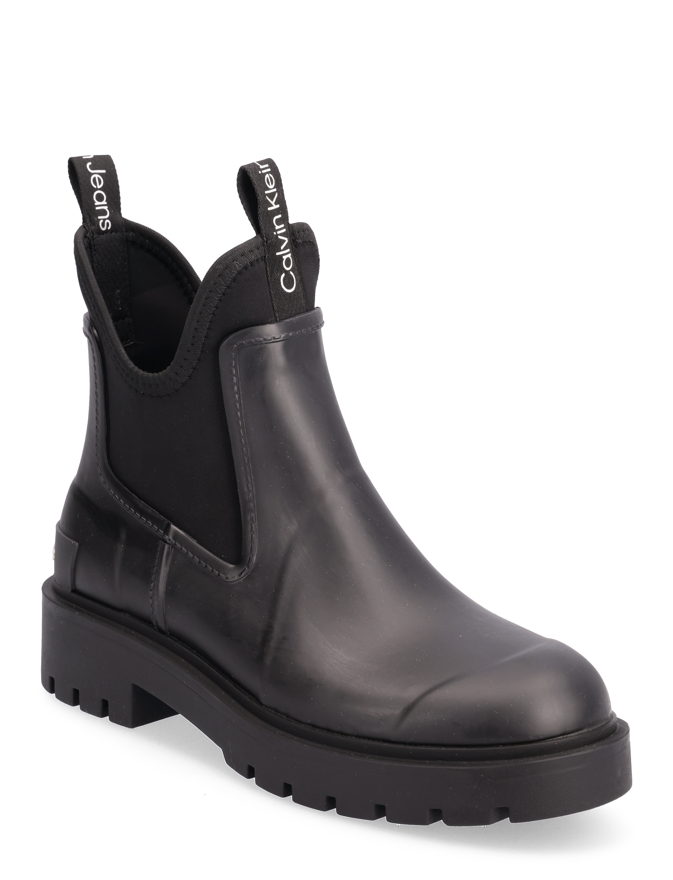 Calvin Klein - MID RAINBOOT CHELSEA - chelsea boots - black - 0