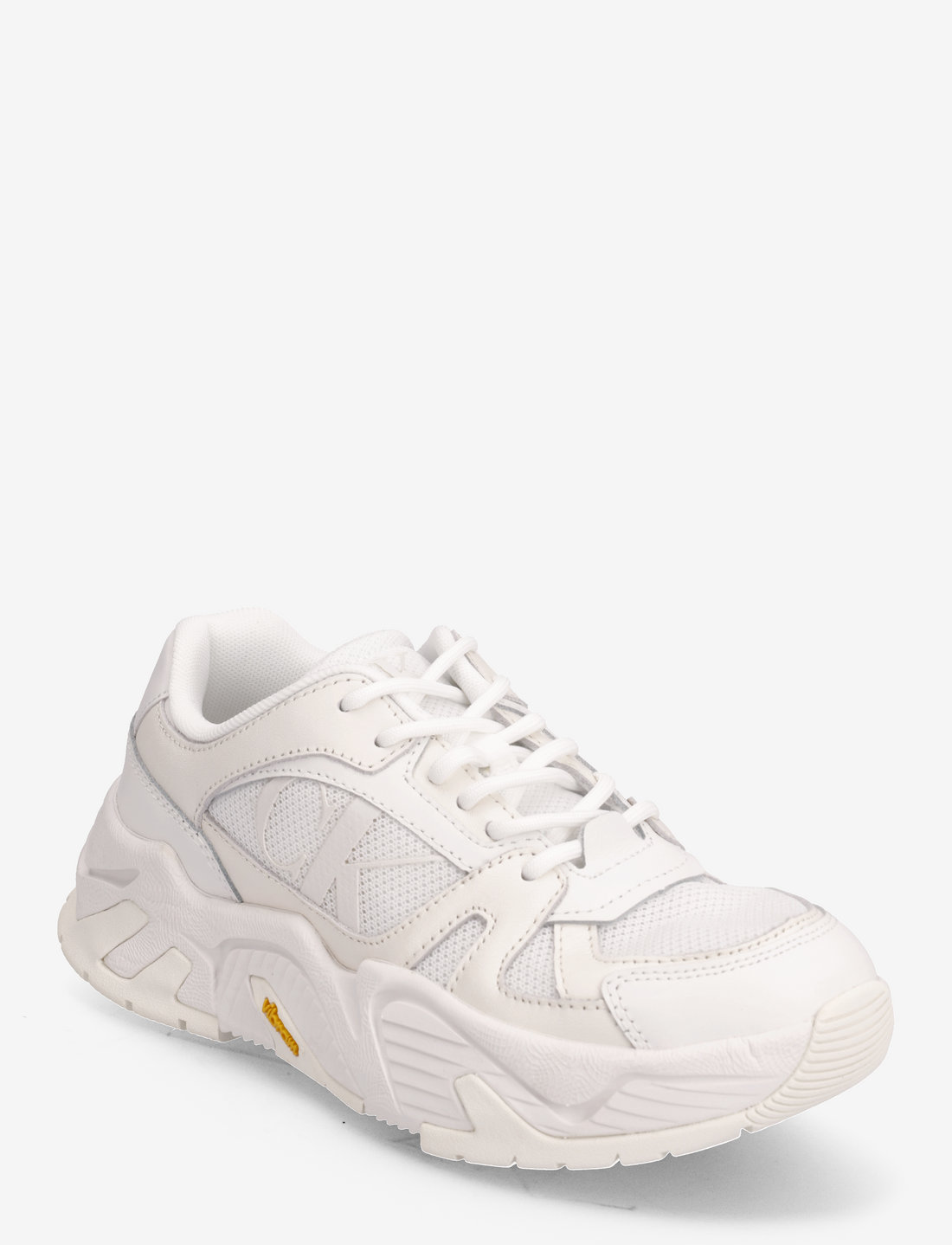 Calvin klein chunky sneakers white discount