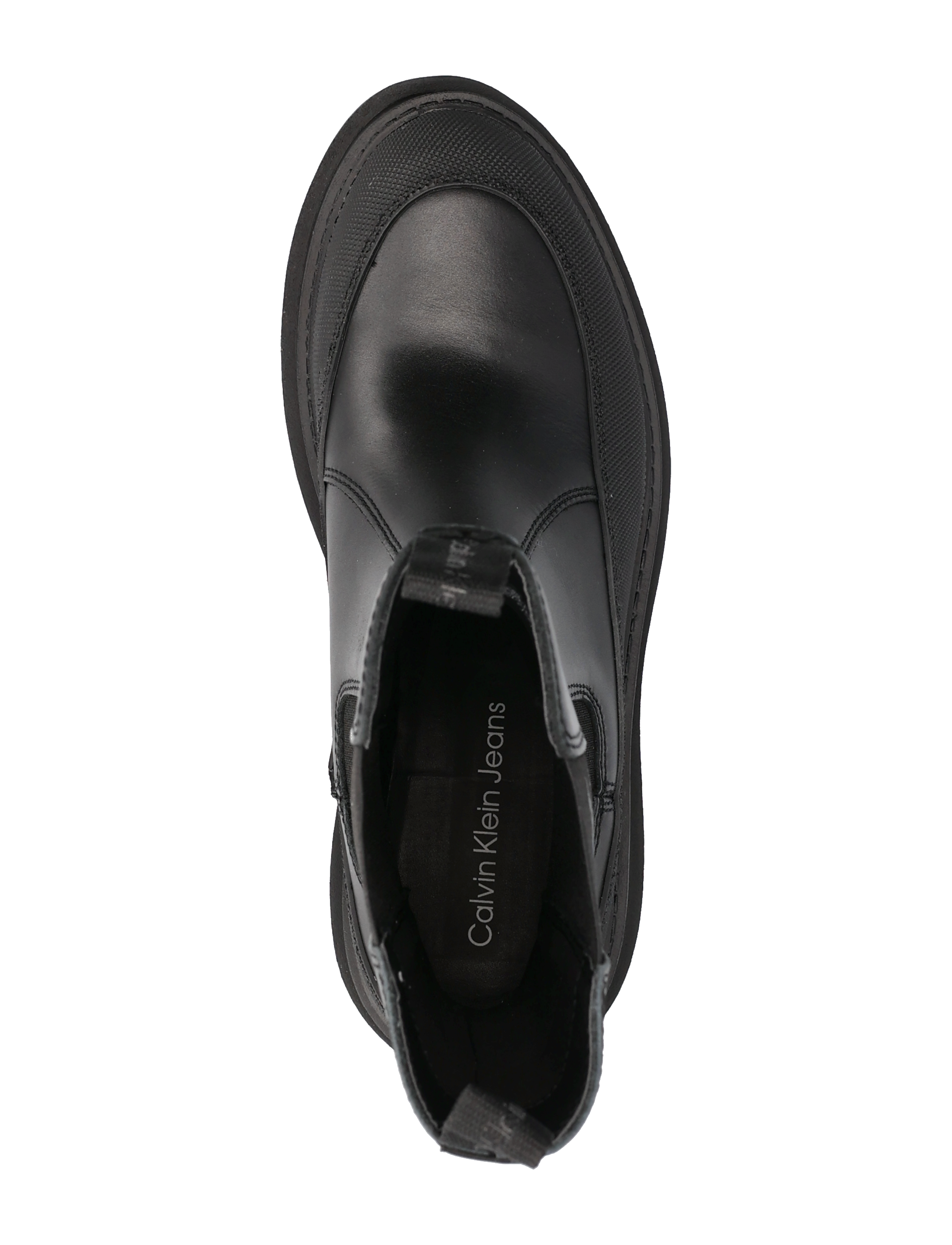 Calvin Klein - FLATFORM CHELSEA BOOT LTH WN - triple black - 3