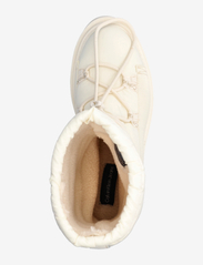 Calvin Klein - FLATFORM SNOW BOOT NYLON WN - buty - creamy white - 4