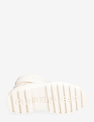 Calvin Klein - FLATFORM SNOW BOOT NYLON WN - buty - creamy white - 3