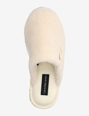 Calvin Klein - HOTEL SLIPPER SURFACES SHERPA WN - geburtstagsgeschenke - creamy white/orange pop - 3