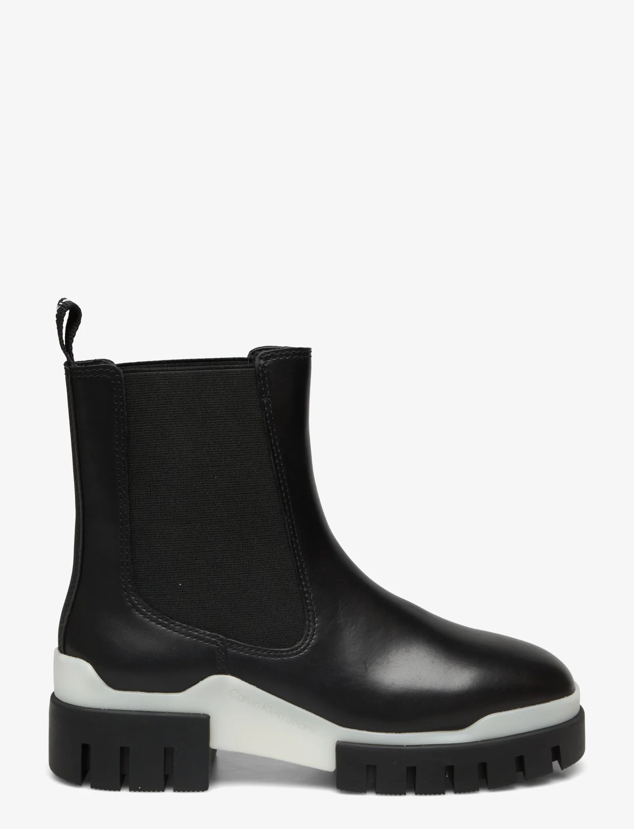 Calvin Klein - COMBAT CHELSEA BOOT TRANSP WN - chelsea boots - black/transparent - 1