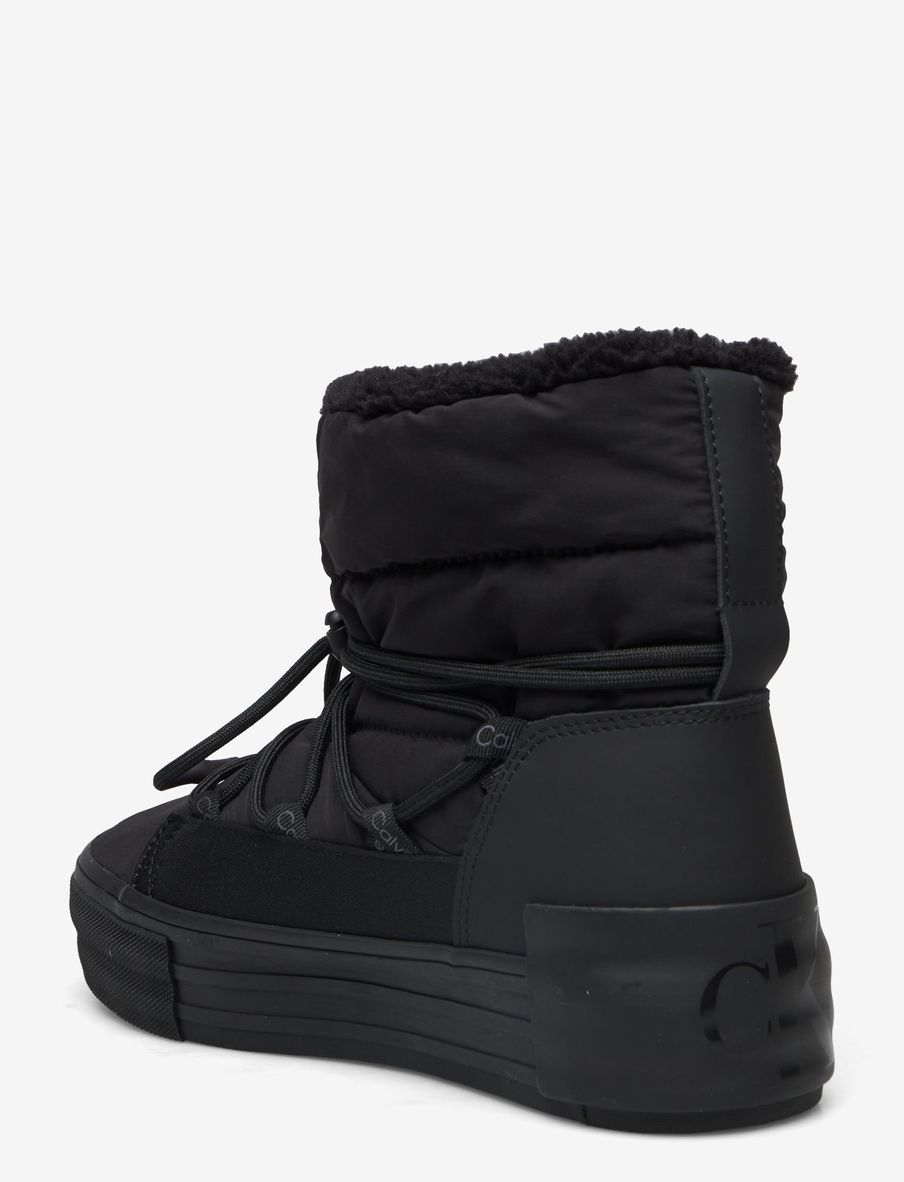 Calvin Klein - BOLD VULC FLATF SNOW BOOT WN - triple black - 2