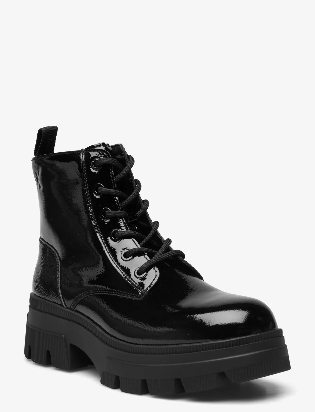 Calvin Klein - CHUNKY COMBAT LACEUP BOOT WN - laced boots - triple black - 0