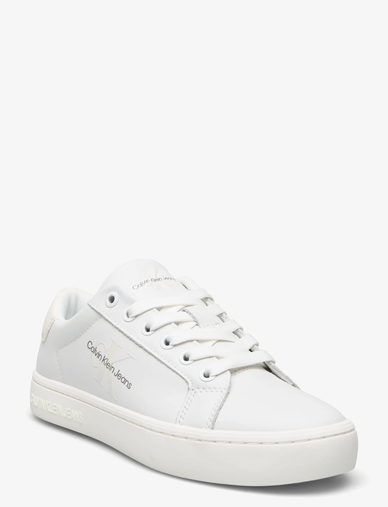 Calvin Klein - CLASSIC CUPSOLE LACEUP - lage sneakers - bright white/creamy white - 0