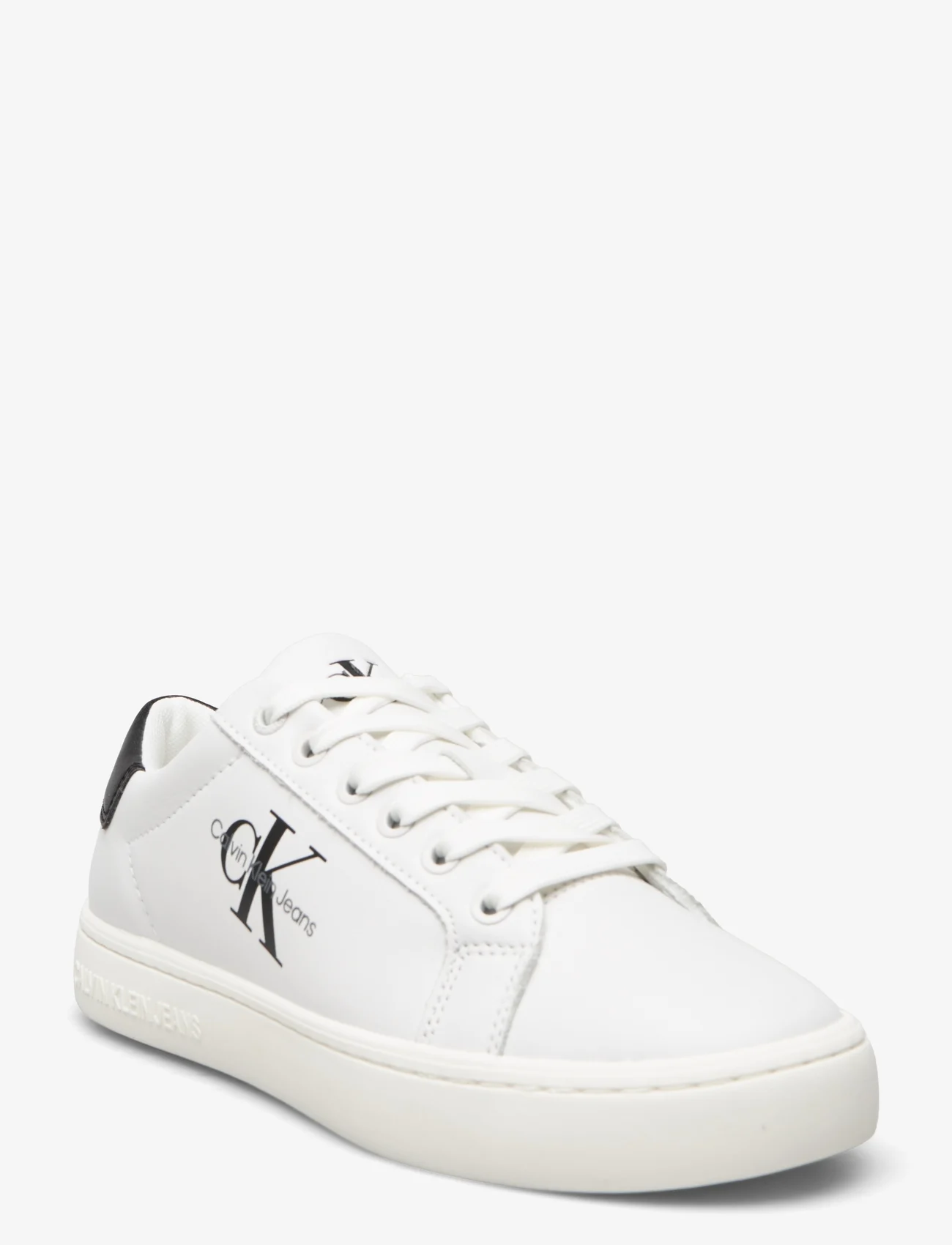 Calvin Klein - CLASSIC CUPSOLE LACEUP - låga sneakers - bright white/black - 0