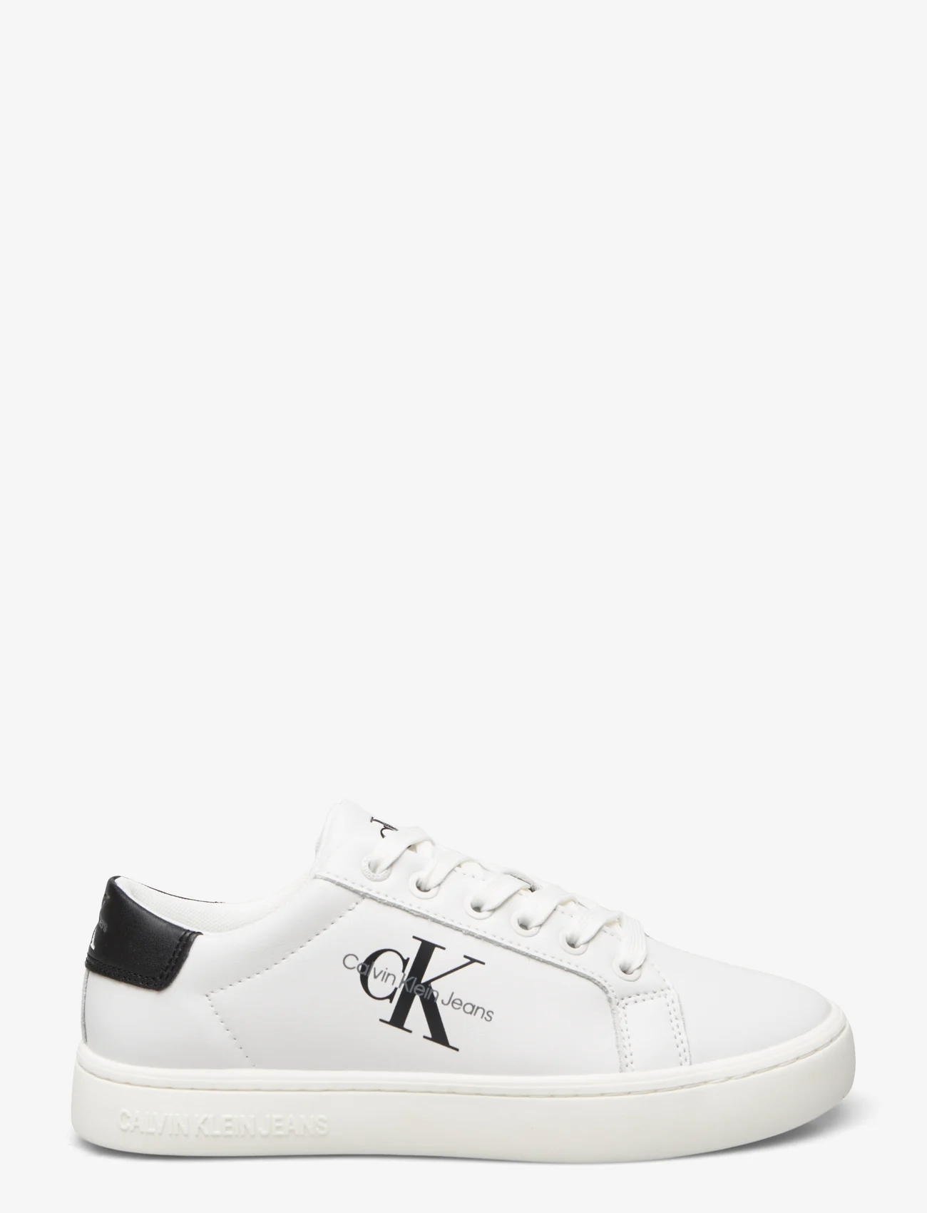 Calvin Klein - CLASSIC CUPSOLE LACEUP - low top sneakers - bright white/black - 1