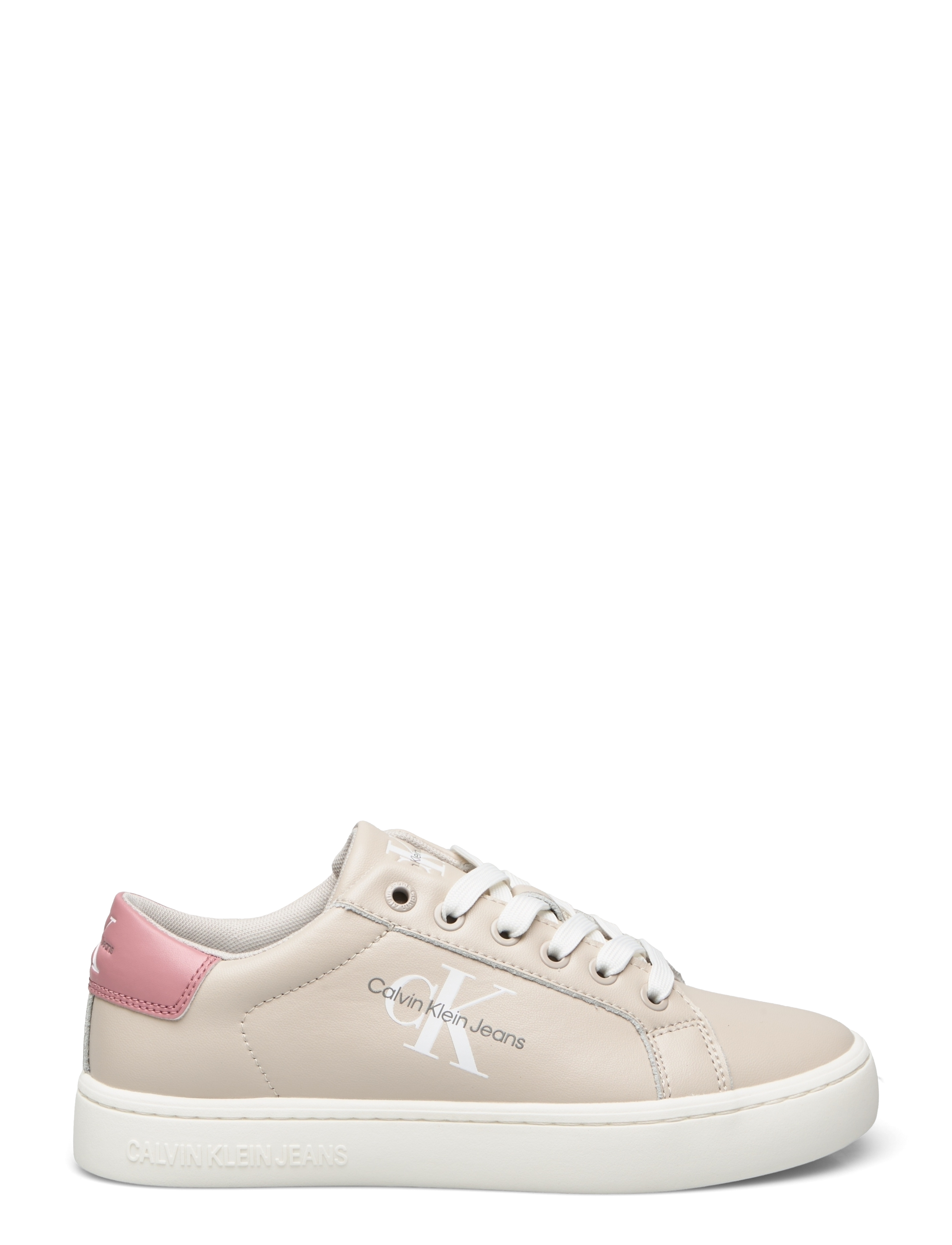 Calvin Klein - CLASSIC CUPSOLE LACEUP - eggshell/ash rose - 1