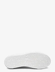 Calvin Klein - BOLD VULC FLATF LOW LACE LTH ML - low top sneakers - bright white/black - 4