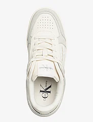 Calvin Klein - BASKET CUPSOLE LOW MIX ML FAD - sportiska stila apavi ar pazeminātu potītes daļu - creamy white/eggshell - 3