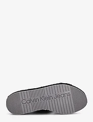 Calvin Klein - SPORTY WEDGE ROPE SANDAL MR - juhlamuotia outlet-hintaan - triple black - 4