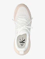 Calvin Klein - EVA RUNNER LOW SOCK KT IN DIF - sneakers - bright white/whisper pink - 3