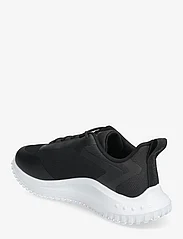 Calvin Klein - EVA RUNNER LOW LACE MIX ML WN - låga sneakers - black/bright white - 2
