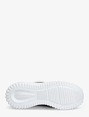 Calvin Klein - EVA RUNNER LOW LACE MIX ML WN - lave sneakers - black/bright white - 4