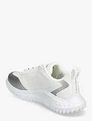 Calvin Klein - EVA RUNNER LOW LACE MIX ML WN - low top sneakers - bright white/silver - 2