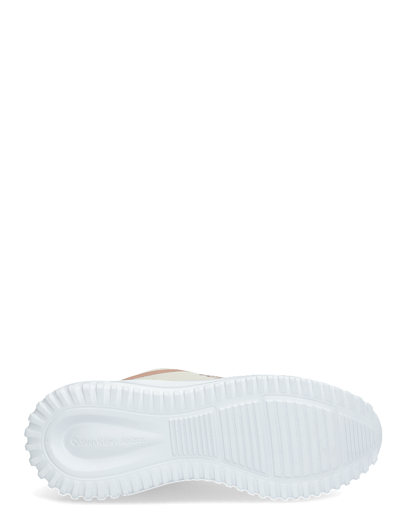 Calvin Klein - EVA RUNNER LOW LACE MIX ML WN - rippijuhlat - eggshell/dusty coral - 4