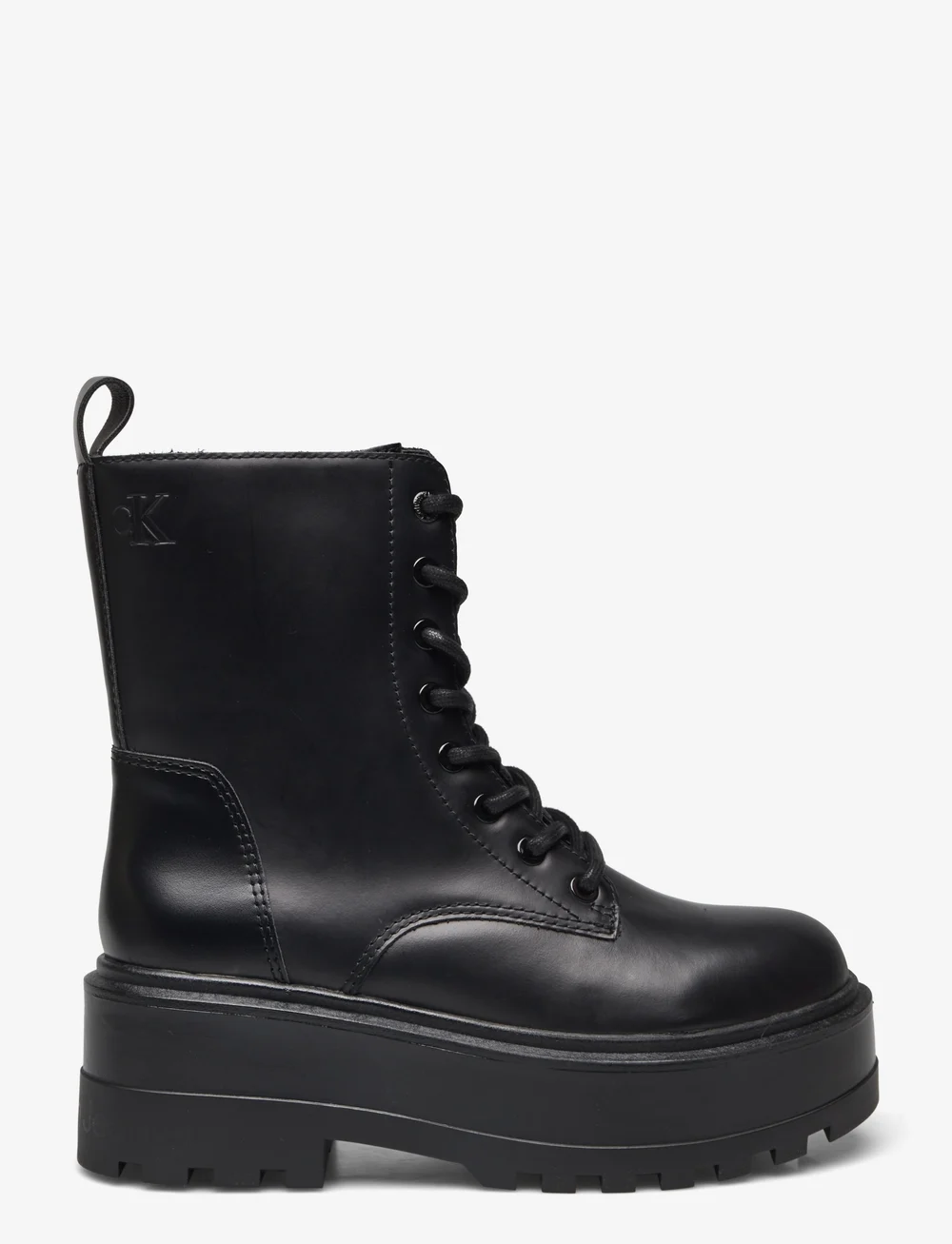 Calvin Klein Flatform High Lace Up Mg Dl Laced boots Boozt