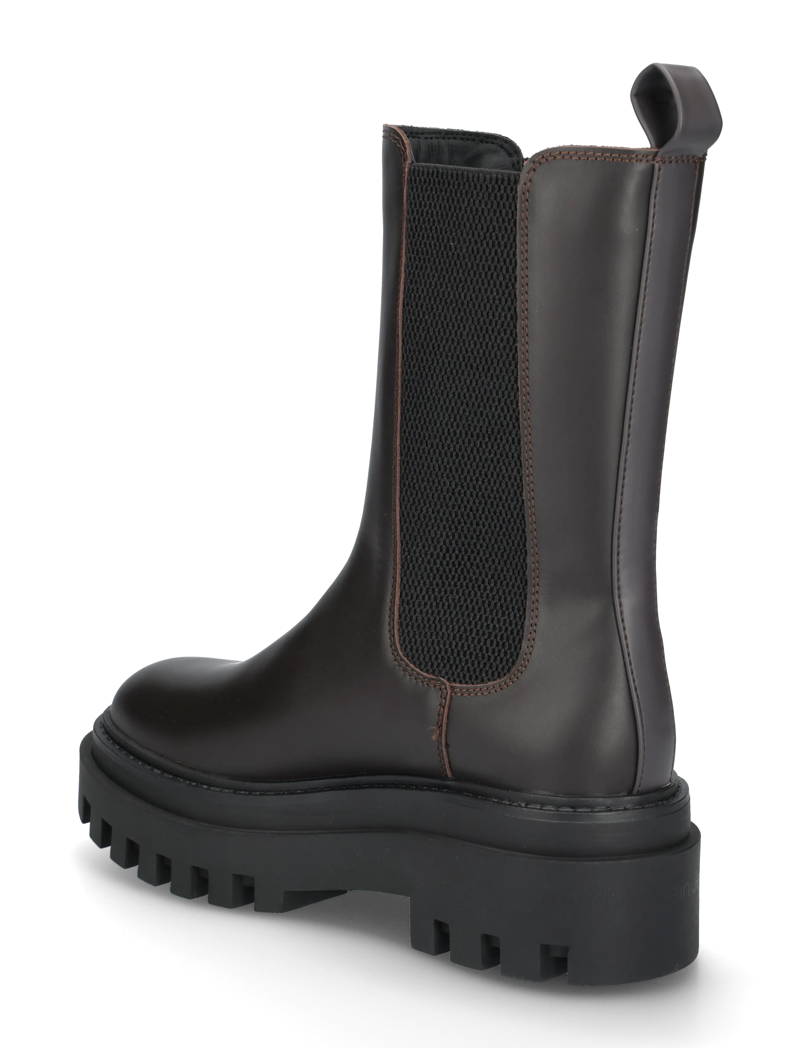 Calvin Klein - FLATFORM CHELSEA BOOT MG LTH - chelsea boots - dark brown - 1