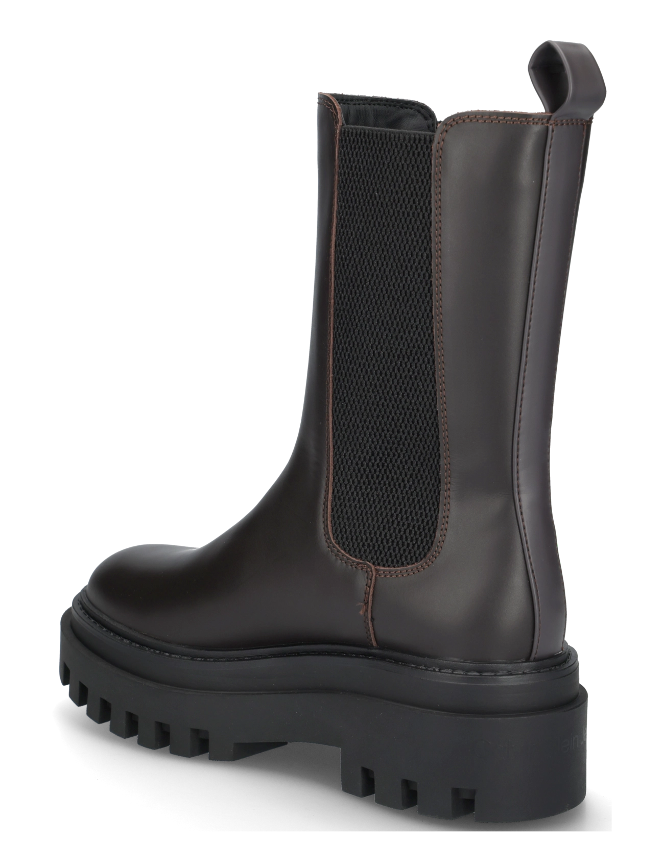 Calvin Klein - FLATFORM CHELSEA BOOT MG LTH - chelsea boots - dark brown - 1