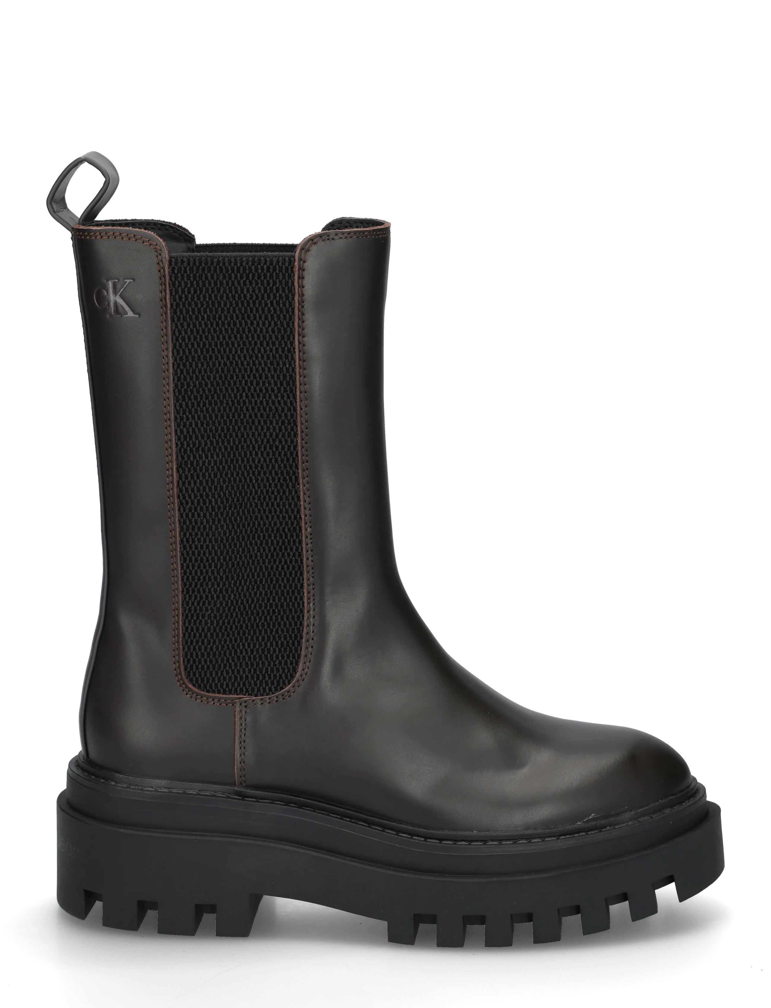 Calvin Klein - FLATFORM CHELSEA BOOT MG LTH - chelsea boots - dark brown - 2