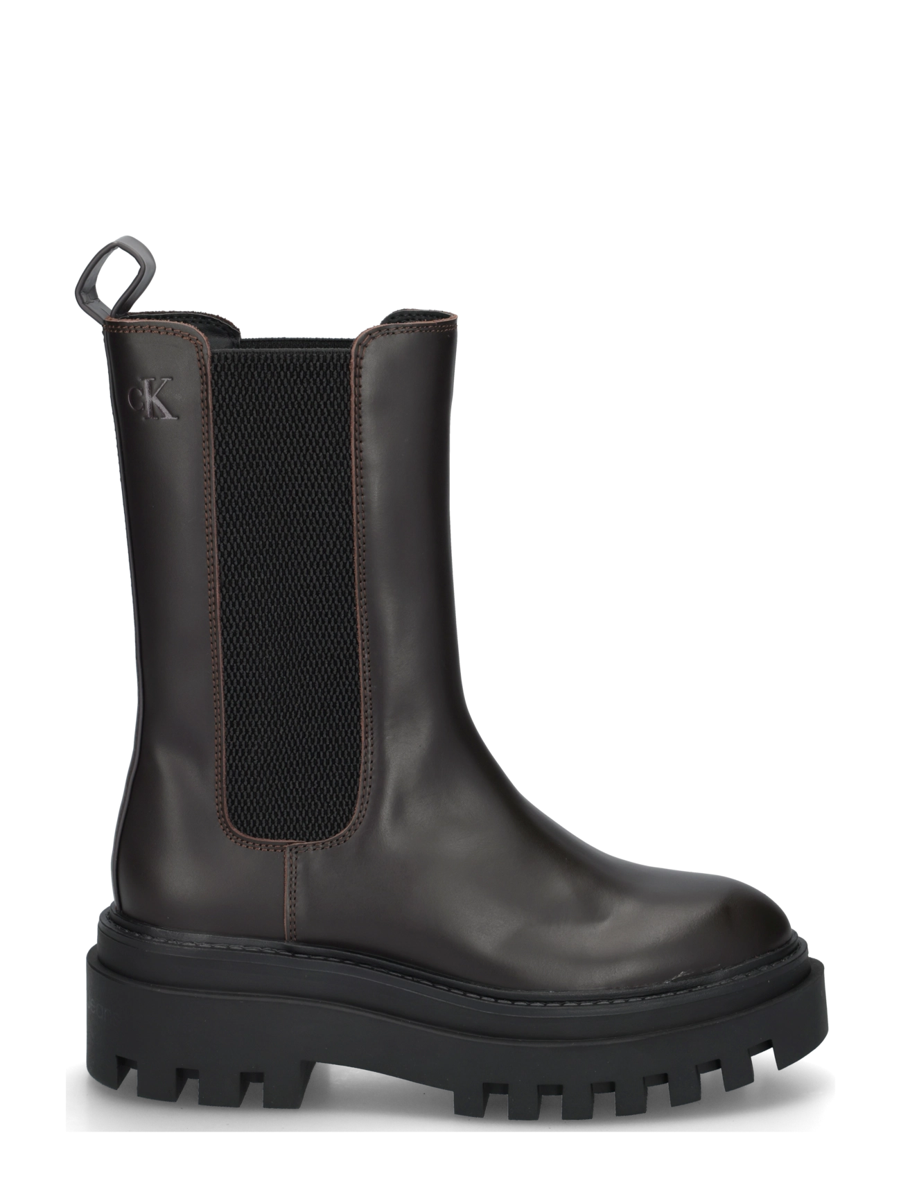 Calvin Klein - FLATFORM CHELSEA BOOT MG LTH - chelsea boots - dark brown - 2