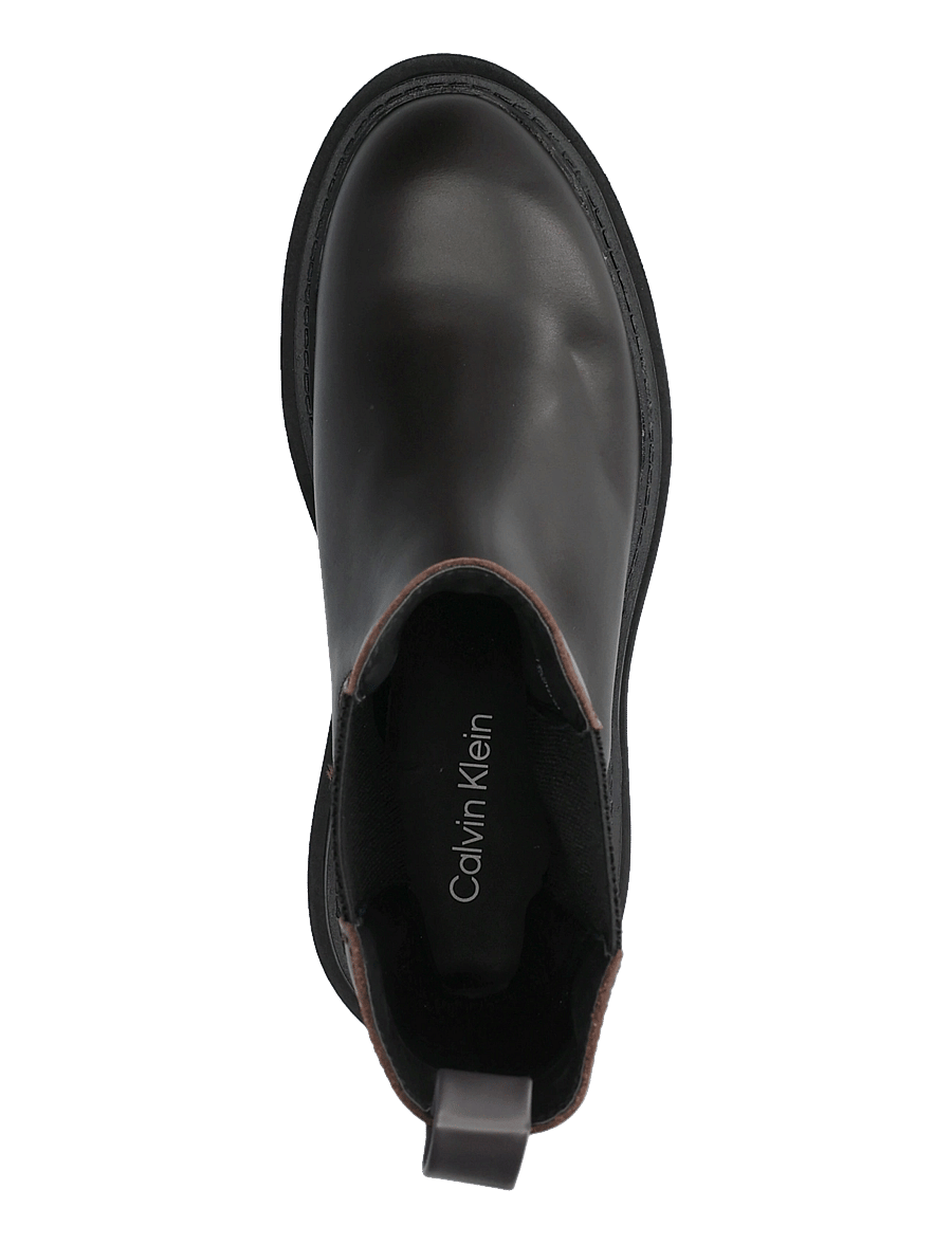 Calvin Klein - FLATFORM CHELSEA BOOT MG LTH - chelsea boots - dark brown - 3