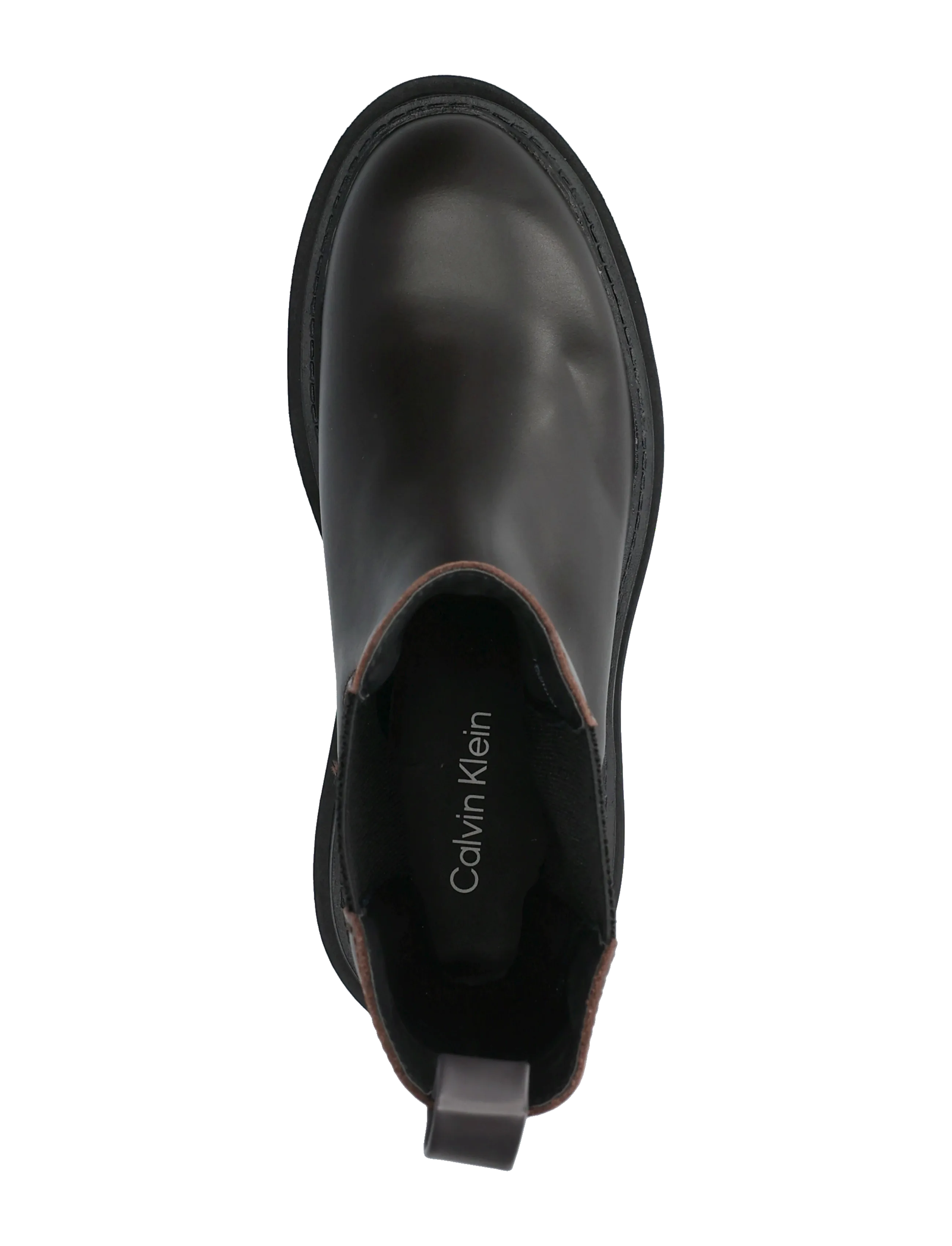 Calvin Klein - FLATFORM CHELSEA BOOT MG LTH - chelsea boots - dark brown - 3