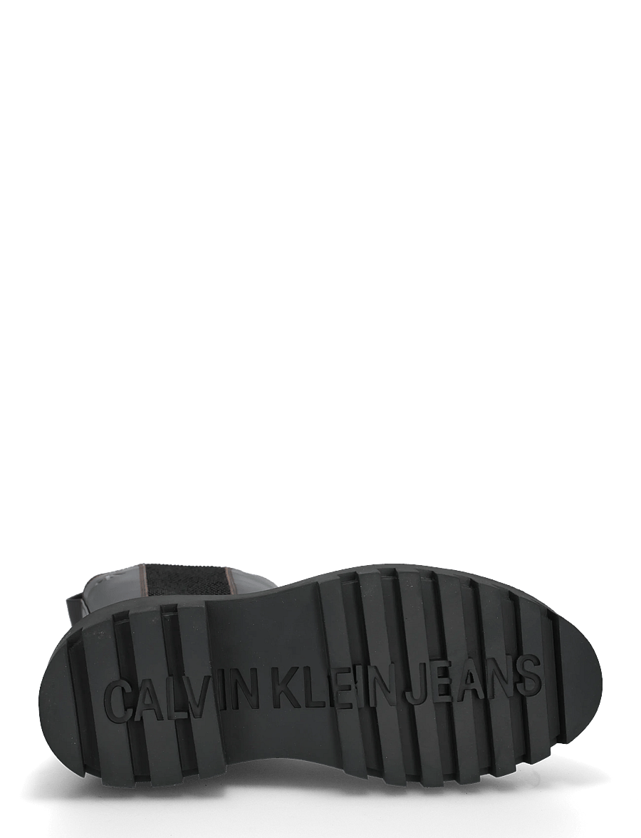 Calvin Klein - FLATFORM CHELSEA BOOT MG LTH - chelsea boots - dark brown - 4
