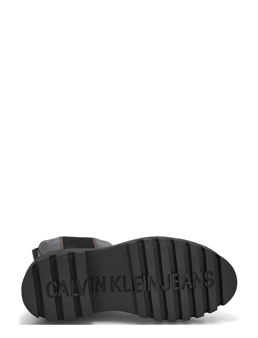 Calvin Klein - FLATFORM CHELSEA BOOT MG LTH - chelsea boots - dark brown - 4