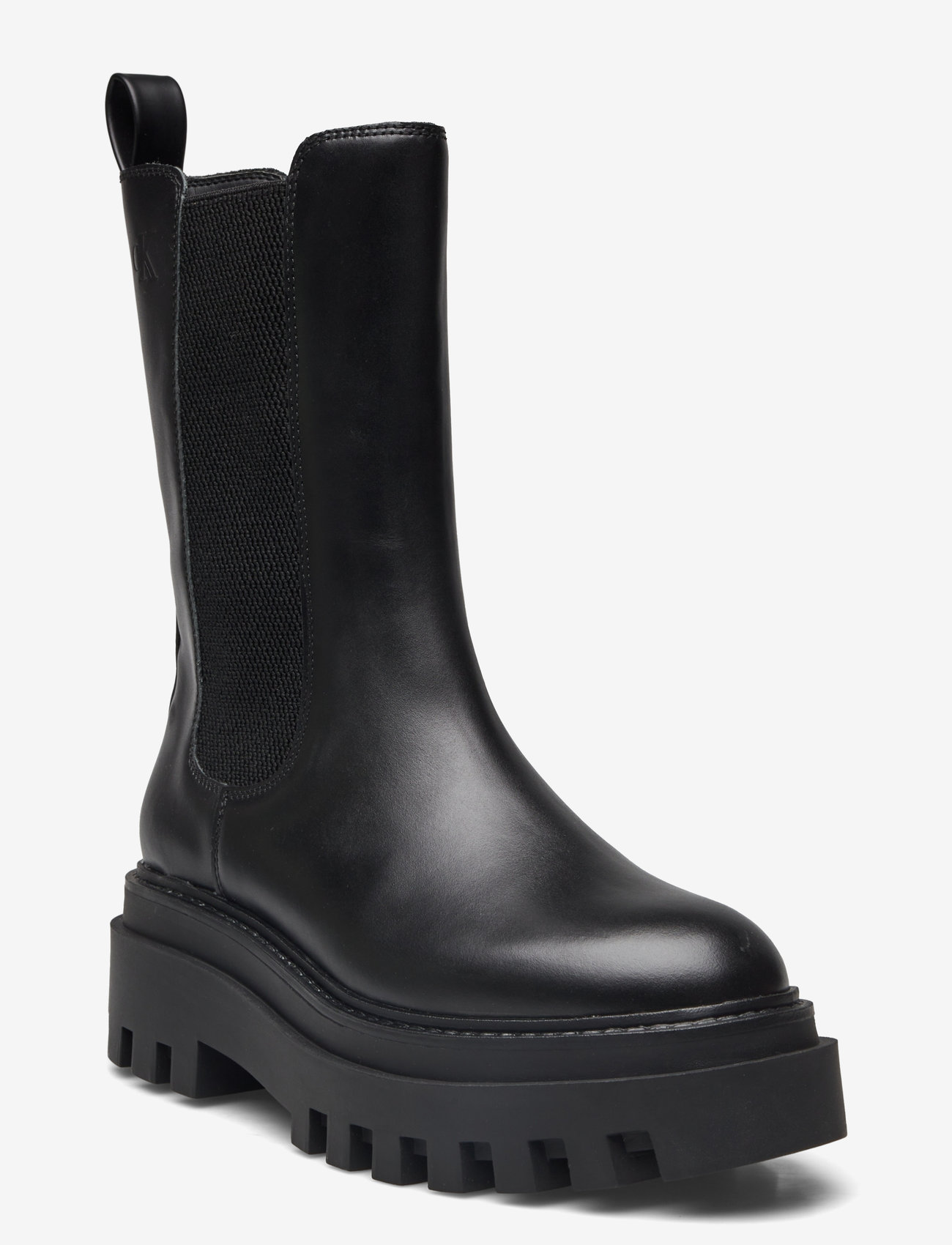 Calvin Klein Flatform Chelsea Boot Mg Lth (LVIYW0YW01542
