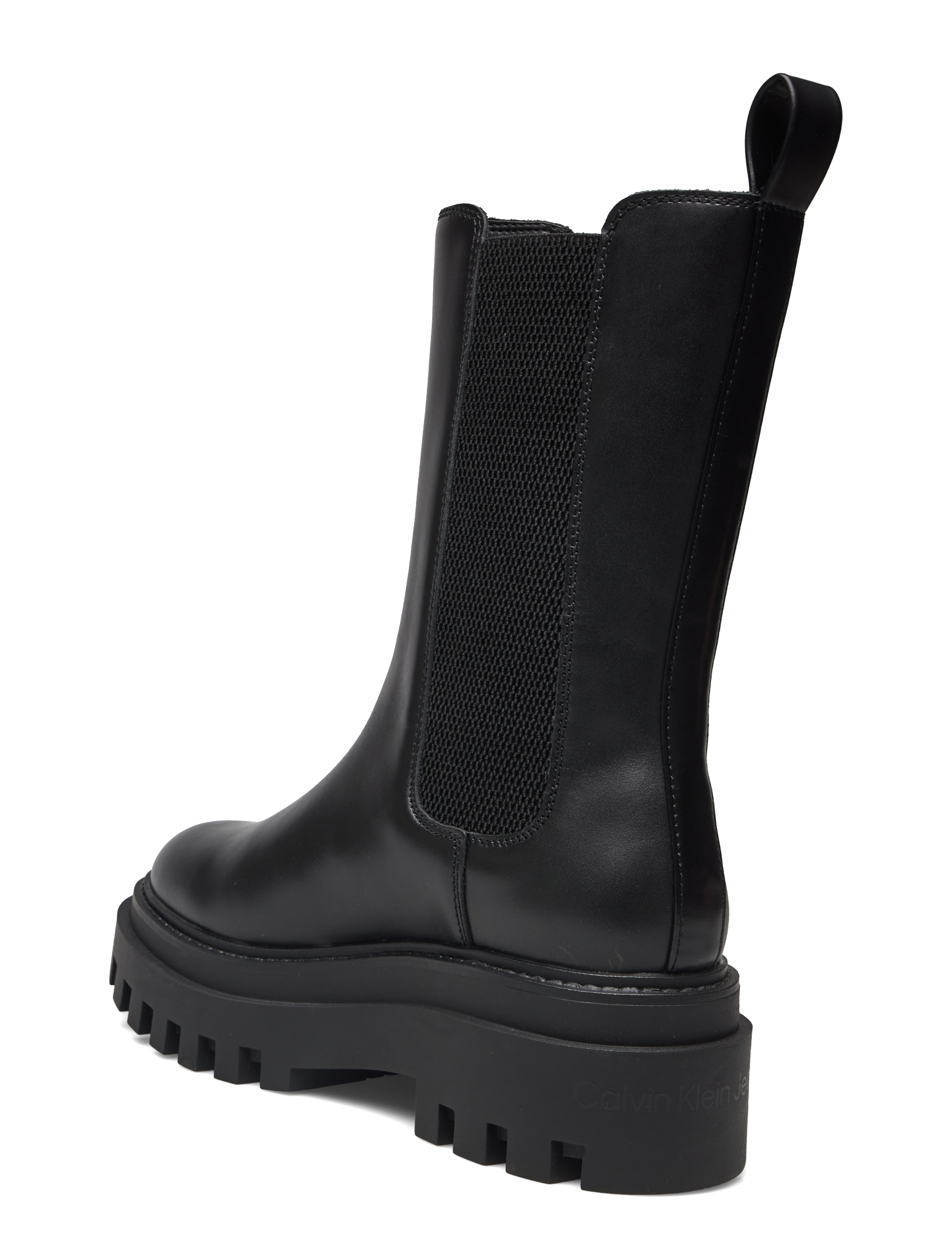 Calvin Klein - FLATFORM CHELSEA BOOT MG LTH - chelsea-saapad - triple black - 2