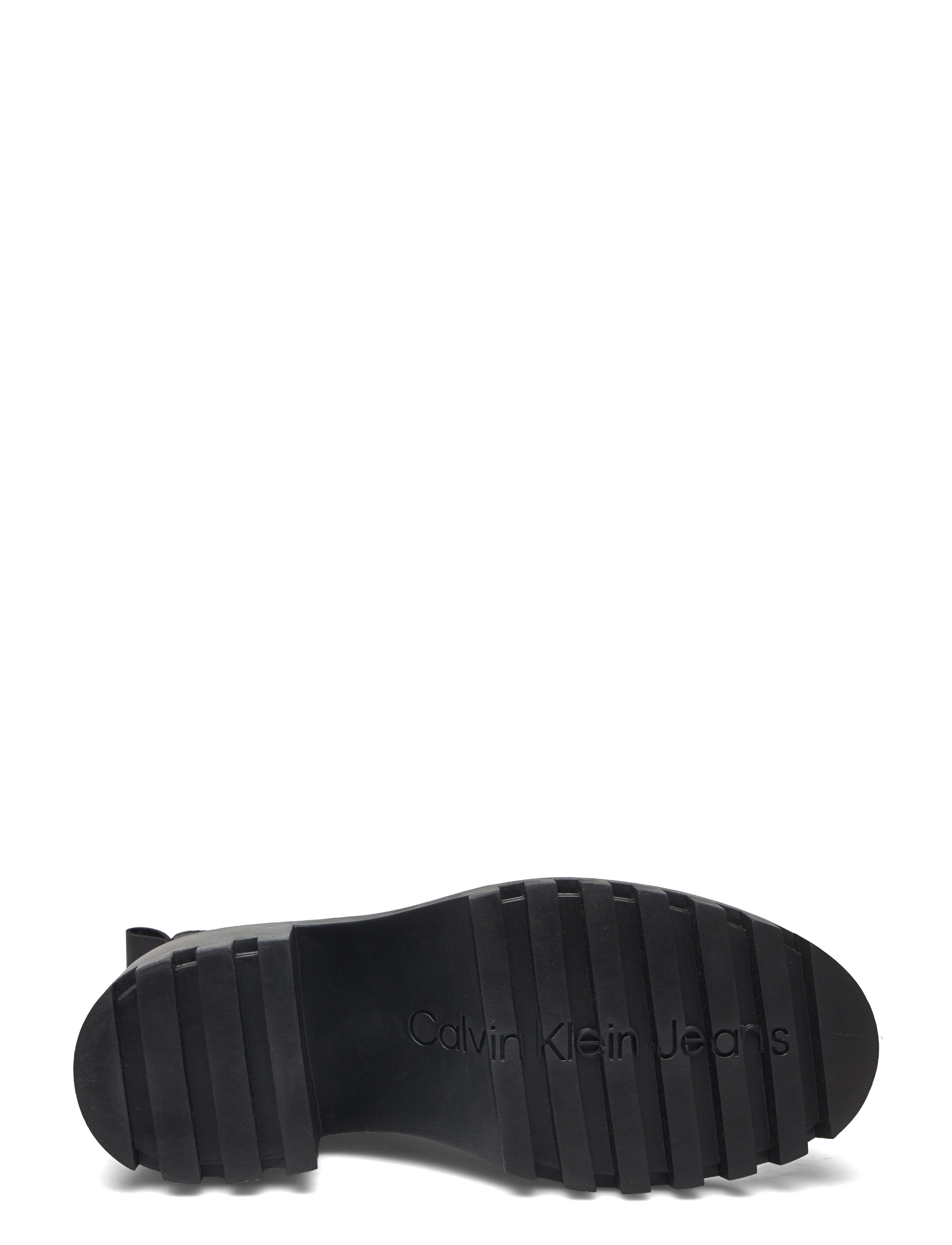 Calvin Klein - CHUNKY HEELED CHELSEA LTH - triple black - 4