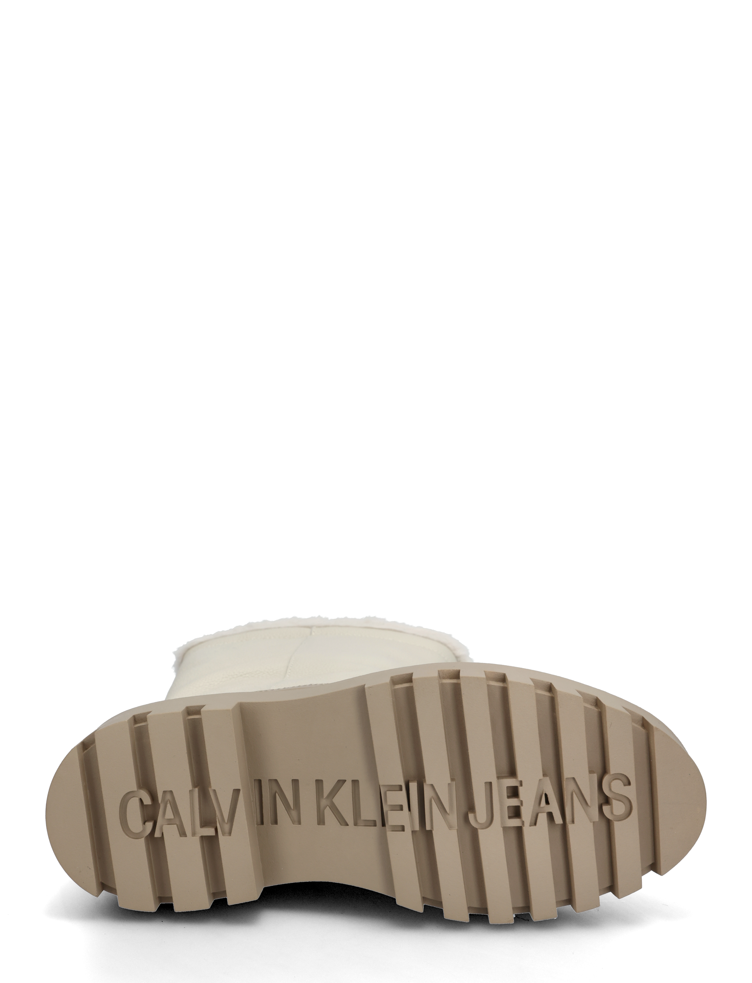 Calvin Klein - FLATFORM CHELSEA BOOT PADDED - kvinder - eggshell/savannah tan - 4