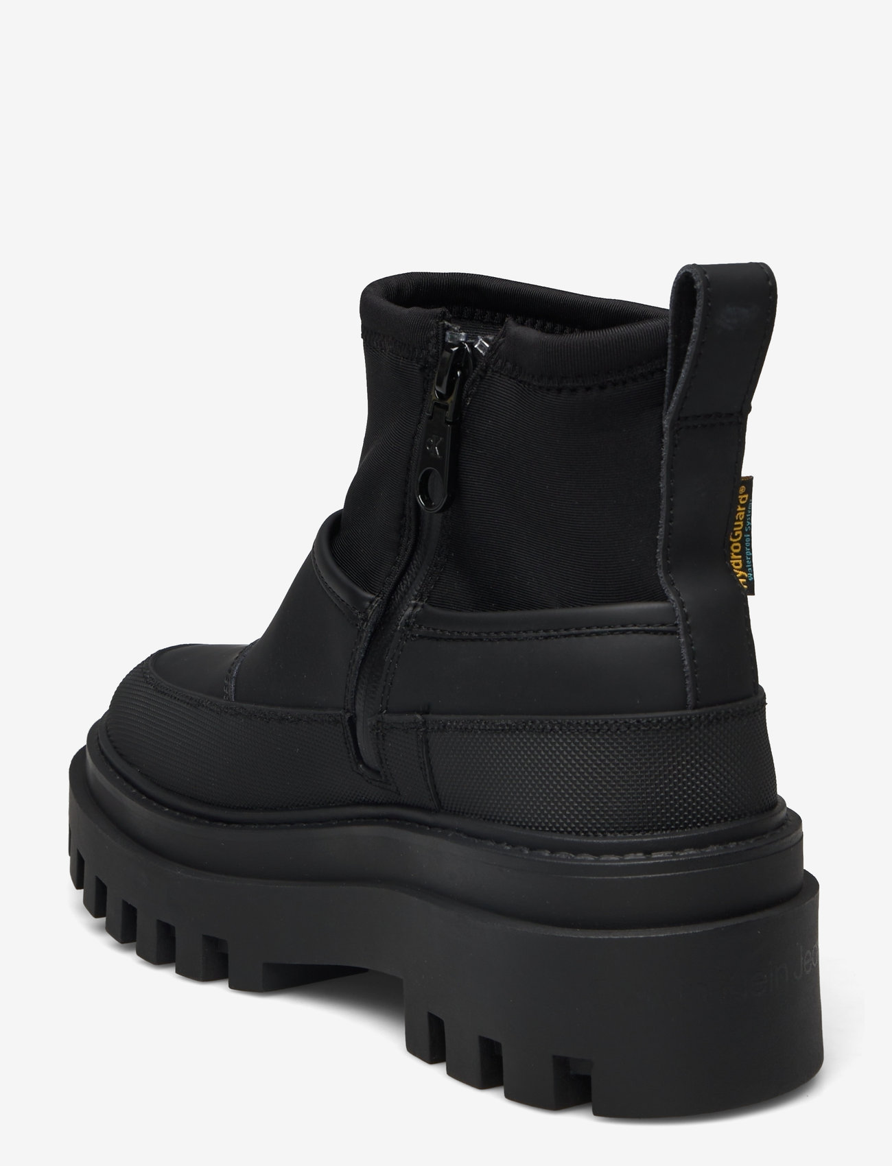 Calvin Klein - FLATFORM RAINBOOT LOW MG R - Üleriided - triple black - 1